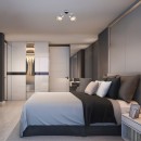 Rabalux 5347 přisazené bodové svítidlo Tamara 2x40W | E14 - chrom, kouřové sklo