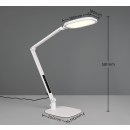 Trio 535810131 LED stolní lampička SERVO | 14W integrovaný LED zdroj | 1400lm | 3000+4200+6500K | s vypínačem | stmívač