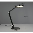 Trio 535810132 LED stolní lampička SERVO | 14W integrovaný LED zdroj | 1400lm | 3000+4200+6500K | s vypínačem | stmívač