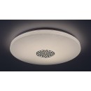 Rabalux 5365 LED stropnice Ophelia 1x40W | 3200lm | 3000-6500K | RGB - stmívatelné, dálkové ovládání, časovač, noční osvětlení, Wi-Fi, hvězdný efekt, chrom, bílá