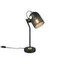 Trio T548200132 stolní lampička MIXA | 10W E27 | s vypínačem | černá