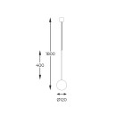 Zuma Line 5639 závěsné stropní svítidlo ALI | 40W G9