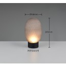 Trio T564210154 LED stolní lampička FACETTE | 1,5W integrovaný LED zdroj