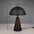Trio T565000132 stolní lampička ALFIE E27