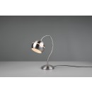 Trio 593300107 stolní svítidlo Fletcher 1x20W | E14 - ohebné rameno, funkce 4level touch, nikl