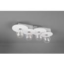 Trio 610400431 přisazené stropní svítidlo Discus 4x28W | E27 | IP20 - bílá