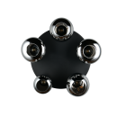 Trio T617030532 přisazené stropní svítidlo LUMINA  | 10W E14 | černá | kouřová