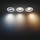 Philips Hue 8720169319813 LED zápustné svítidlo Milliskin | 3x4,2W GU10 | 3x400lm | 2200-6500K