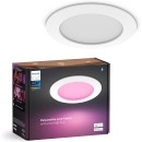 Philips Hue 8720169264212 LED koupelnové bodové svítidlo Slim downlight | 12W integrovaný LED zdroj | 2200-6500+RGBK