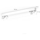 Philips Hue  8720169318618 LED přisazené stropní svítidlo Centris  | 4x4,2+40W GU10 | 2000-6500 RGBK