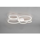 Trio 622610531 LED přisazené stropní svítidlo Rondo 1x49W | SMD | 5600lm | 3000K - 3 fázové stmívání, matná bílá