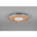 Trio 626610207 LED stropní svítidlo Deacon 1x37W | 4400lm | 2700-6000K - 3 fázové stmívání, dřevo