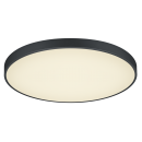 Trio 627417532 LED stropní svítidlo Waco 2x51W | 12400lm | 2300K+3000K+4000K - DIP Switch, stmívatelné, černá