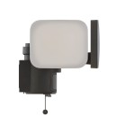 Philips 8721103105431 LED solární venkovní nástěnné svítidlo Zyren  | 25W integrovaný LED zdroj | 4000lm | 3000K | černá