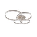 Trio 632210407 LED přisazené stropní svítidlo DRAKE | 50W integrovaný LED zdroj | 5850lm | 2700-6500K | stmívač | dálkové ovládání