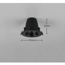 Trio 635410132 LED zápustné svítidlo VIRUNGA | 6W integrovaný LED zdroj | 900lm | 2300+3000+4000K