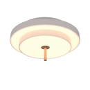 Trio T640210176 LED přisazené stropní svítidlo KEATON  | 34W integrovaný LED zdroj | 1x4000lm | 2300+3000+4000K | Trio - SwitchDimmer | šedá