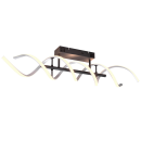 Trio 641810205 LED přisazené stropní svítidlo Sequence 1x41W | 5000lm | 2300K+3000K+4000K - DIP Switch, 3 fázové stmívání, černá, hliník