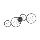 Trio 642110432 LED přisazené stropní svítidlo Groovy 1x37W | 4600lm | 3000K - 3 fázové stmívání, černá