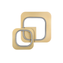 Trio 642910280 LED přisazené stropní svítidlo Lugo 1x28W | 3400lm | 3000K - 3 fázové stmívání, černá, zlatá