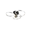 Trio T648110605 LED přisazené stropní svítidlo CARUSO | 43W integrovaný LED zdroj | 4980lm | 2300+3000+4000K