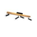 Trio T648310580 LED přisazené stropní svítidlo ZENO  | 12+4x5,5W integrovaný LED zdroj | 4x650lm | 2700-6500K