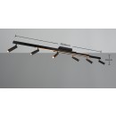 Trio T648310732 LED přisazené stropní svítidlo ZENO  | 18+6x5,5W integrovaný LED zdroj | 2200lm | 2700-6500K