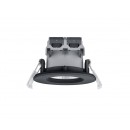 Trio 650710132 LED zápustné bodové svítidlo do koupelny Zagros 1x5W | 345lm | 3000K | IP65