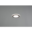 Trio 652310132 LED zápustné stropní svítidlo Aura 1x5W | 450lm | 3000K - černá