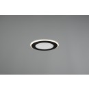 Trio 652410132 LED zápustné stropní svítidlo Aura 1x10W | 1040lm | 3000K - černá