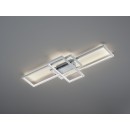 Trio 652610307 LED přisazené stropní svítidlo Thiago 1x36W | 3000lm | 3000-6000K | IP20 | RGBW - stmívatelné, nastavení teploty osvětlení, paměťová funkce, dálkové ovládání, technologie WiZ, nikl