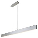 Rabalux 6670 LED závěsné stropní svítidlo Tithania 1x24W | 1920lm | 2700-6500K - stmívatelné, nastavitelná teplota osvětlení, hliník, bílá