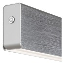 Rabalux 6670 LED závěsné stropní svítidlo Tithania 1x24W | 1920lm | 2700-6500K - stmívatelné, nastavitelná teplota osvětlení, hliník, bílá