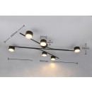 Trio 669000680 přisazené stropní svítidlo CODA | 10W GX53