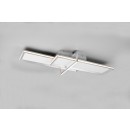 Trio 672110505 LED přisazené stropní svítidlo Charleston 1x21W+12W | 2600lm+1600lm | 3000K - hliník