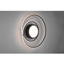 Trio 672310232 LED stropní svítidlo Yava 1x56W | 6800lm | 2700-6000K - dálkové ovládání, stmívatelné, černá