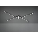 Trio 674410342 LED stropnice Oxford 1x27W | 3000lm | 3000K | IP20 - 3 fázové stmívání, černá