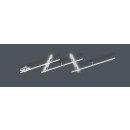 TRIO 674610507 Indira stropní svítidlo SMD 3x6W 650lm 3000K