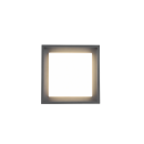 Trio 677860142 LED venkovní stropní svítidlo Witham 1x14W | 1550lm | 2300K+3000K+4000K | IP54 - nastavitelná teplota světla, DIP Switch, antracit