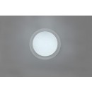 Trio 680213500 LED stropní svítidlo Frodeno 1x12W | 1200lm | 4000K | IP44 | RGB - stmívatelné, dálkové ovládání, hvězdný efekt, bílá