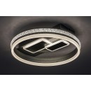 Rabalux 6830 LED přisazené stropní svítidlo Roxana 1x50W | 2450lm | 4000K - chrom