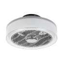 Rabalux 6857 LED stropní svítidlo s ventilátorem Dalfon 1x30W | 1500lm | 3000-6000K - šedá