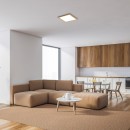 Rabalux 6907 LED stropní svítidlo Almond 1x12W | 1260lm | 4000K - bílá, imitace dřeva