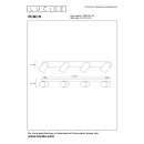 Lucide L139580430 bodové stropní svítidlo PUNCH  GU10