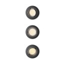 Philips 8720169376083 sada zápustných svítidel Peridot GU10 | černá