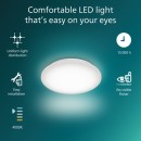 Philips 8721103069115 LED přisazené stropní svítidlo CL200 | 36W integrovaný LED zdroj | 3800lm | 4000K | bílá