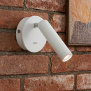 Italux WL-64834-1-WH LED bodové nástěnné svítidlo Carda | 3W LED | 164lm | 3000K