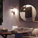 Philips 8720169351417 venkovní nástěnné svítidlo Kinno  E27 | černá
