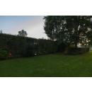 Lutec 6935802012 LED zahradní sloupek Karlo 1x6,8W | 500lm | 2700-6500K | RGB | IP44 - černá