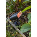 Lutec 6938405330 LED zahradní sloupek Ginbo 1x7W | 500lm | 2700-6500K | RGB | IP54 - k zapíchnutí, černá